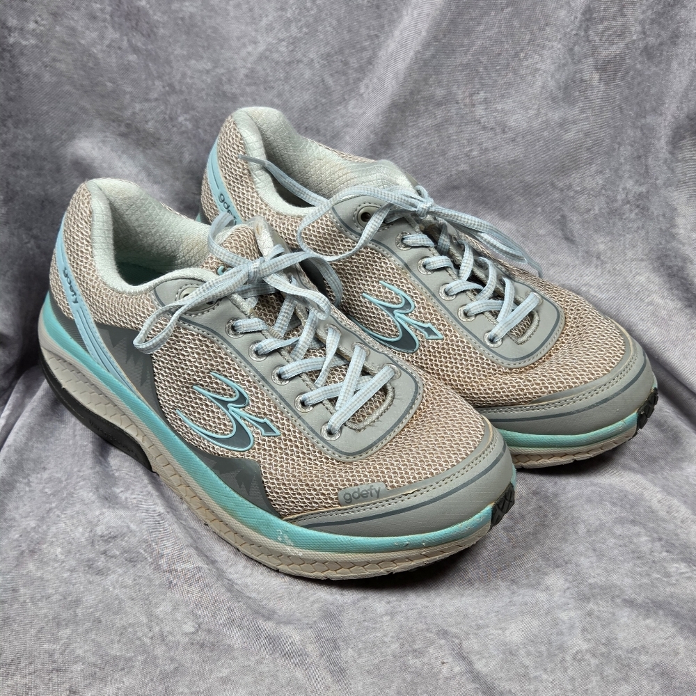 Gravity Defyer G-defy Mighty Walk Gray/Blue Women's US 9